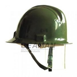 Capacete marinho feito sob encomenda da luta contra o incêndio/capacete salvamento do sapador-bombeiro com máscara protectora