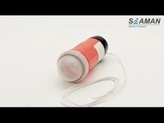 Luzes a pilhas do estroboscópio da emergência da bateria seca/SeaWater de Marine Life Jacket Light