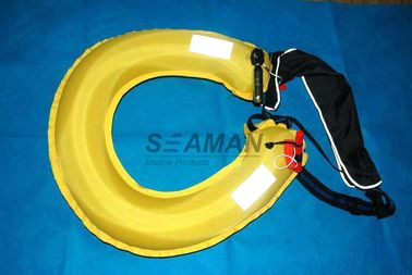 Anel pessoal do salvamento da água do dispositivo de flutuação da flutuabilidade inflável do anel 110N do bóia salva-vidas