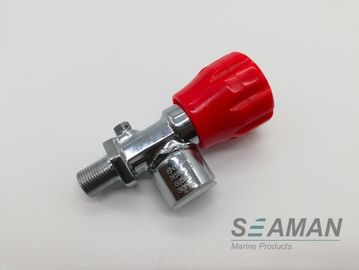 Válvula de alta pressão da válvula SCBA primeiro do cilindro de gás com medidor