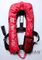 Veste adulta inflável do revestimento de vida do CE 150N do EN ISO12402-3 com chicote de fios de segurança &amp; corda de salvamento