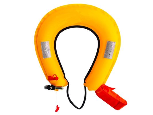 Lançamento de mão Dispositivo de resgate em água Linha lançamento inflável Lifering