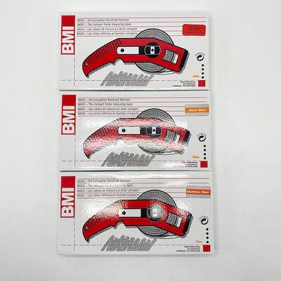 Fita de medição de óleo marítimo em aço inoxidável